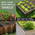 Scat Mat for Cats 16 x 13 Inch, Digging Deterrent for Dog, 8 Pack Cat Spike Deterrent Mats for Indoor/Outdoor, Pet Train