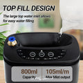 REPTI ZOO 800ml Portable Mister Fogger for Reptile Tank Enclosure - Terrarium Misting System With 2 Nozzles for Amphibia