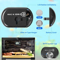 AQUANEAT Reptile Thermometer Hygrometer Digital Display Temperature and Humidity Moniter for Reptiles Rearing Box with S