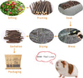 700g Apple Sticks Molar Wood Treats, Rabbit Toys Chinchilla Guinea Pig Bunny Toys Wood Chews Sticks for Teeth Rabbit Foo
