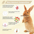 900g Apple Sticks Wood Chew Sticks Toys for Rabbits Chinchillas Guinea Pigs Hamsters Bunny Molar Chew Treats Toys for Te