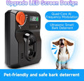 Ultrasonic Dog Bark Deterrent Device - Anti Barking Device for Dogs, 4-Mode Dog Silencer 50Ft Range Bark Control for Ind