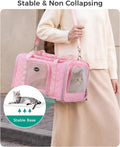 Cat Carrier Airline Approved, Soft Pet Carrier, 17x11x9.5 in