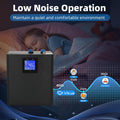 1/2HP 1200w Ice Bath Water Chiller for Cold Plunge Tubs,1/2 HP Water Chiller 145 Gal, Universal Cold Bath Restores Ice B