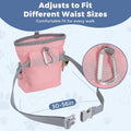 Dog Treat Pouch for Pet Training, One-Hand Magnetic Closure, Hands-Free Treat Bag with Silicone Liner, No Mess No Smell