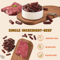 Dog Treats, Soft Slow Roasted Beef Sausage Jerky for Dogs, 10.6 oz
