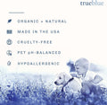 TrueBlue Dog Dental Wipes, Pre-Moistened Pads, Peppermint & Parsley