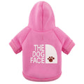 Paiaite Pink Chihuahua Dog Hoodie: Keep Your Pup Warm and Stylish with a 'The Dog Face' Printed Sweatshirt Pet Clothes, and Sweater Coat All in One Perfect for Winter and Cool Summer Nights! Pink XS