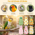 6pcs Bird Diapers, Reusable Leakproof Diaper Soft Comfortable