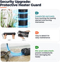 hygger 500W Submersible Aquarium Heater for Saltwater & Freshwater Fish Tanks, External Controller with Precise ±0.5°F T