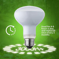 Reptile Heat Lamp Bulb, 100 Watt UVA Daylight Basking Spot Light for Bearded Dragon, Turtle, Lizard, Snake, Tortoise, Ch