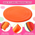 Chivao 15 Pack Dog Flying Disc, Soft Silicone Puppy Flyer Toy, Small Medium