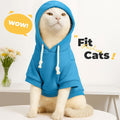 PETCARE Basic Dog Hoodie Sweaters for Small Medium Large Dogs Cats Puppy Clothes Soft Warm Fleece Dog Hoodies Sweatshirt