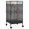 Josojoou Large Bird Cage Seed Catcher 31 x 118 inches Adjustable Soft Airy Skirt Guard Birdcage Nylon Mesh Net, Birdcage Cover Skirt Seed Guard for Parrot Parakeet Macaw Round Square Cages