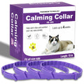 Calming Collar for Cats, Pheromone Cat Calming Collar Cat Anxiety Relief & Stress, Natural Ingredients Pheromones Rapid Effect Adjustable Waterproof, 4 Pack