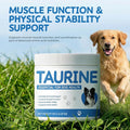 Taurine Powder Supplement for Dogs, Heart Function, Muscle & Metabolism