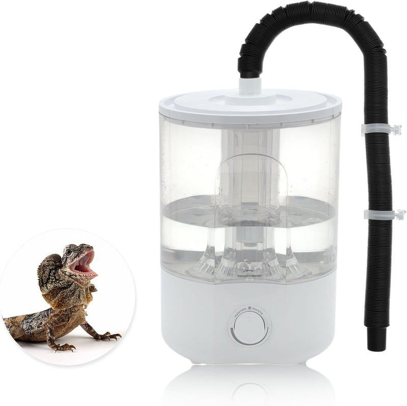 Reptile Fogger 4L Top Fill Mister, Adjustable Humidifier, White