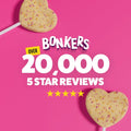 Bonkers Purrpops Birthday Edition Freeze-Dried Chicken Flavored Lollipop Cat Treats, 4 Pieces (Pack of 13)