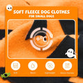 Dog Halloween Sweater Soft Fleece Puppy Cat Fall Winter Clothes Cute Pumpkin Halloween Dog Costumes with Sleeves Funny D