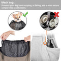 CUBY Adjustable Dog Cat Sling Carrier with Padded Hard Bottom Pet Carrier Sling Soft Carrying Puppy Bag for Small Dogs C