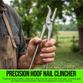 Equinez Tools 12" Master Clincher Farrier Tool–Hoof Nail Clincher Pliers,Premium Vanadium Steel Construction,Heavy-Duty 