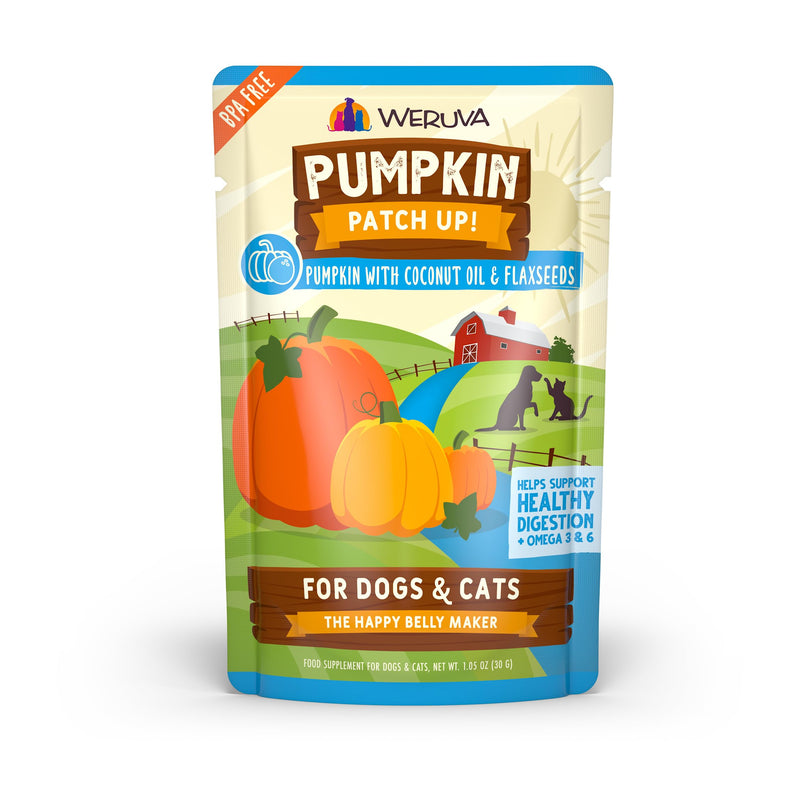 Weruva Pumpkin Patch Up! Pumpkin Pouches for Dogs & Cats