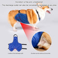 Permeable Dog Belly Bands Washable Pet Belly Covers Regulable Belly Bands for Small to Large Dogs