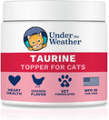 Under the Weather Taurine for Cats | Vet Formulated Chicken Flavor Taurine Powder Supplement for Cats and Kittens | Supp