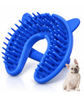 Silicone Nub Brush – Corkscrew Tail Dog Brush for Bulldog, Small Animals
