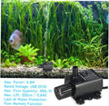 Decdeal Submersible Water Pump Aquarium Fountain DC 5V 300L/H (1 Pc)