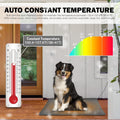 PETNF Outdoor Heated Pet Bed with Waterproof Cover,Pet Heating Pads for Dog,Soft Electric Blanket Auto Temperature Contr