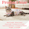 2 Pack Cat Recovery Suit Breathable Cat Onesie for Cats After Surgery Female Kitten Recovery Suit for Spay Abdominal Wou