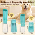 Foldable Dog Water Bottle, 12 oz Portable Pet Dispenser
