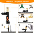 enomol Gravel Vacuum for Aquarium Water Changer Fish Tank Cleaning Tools,Siphon Universal Quick Pump Aquarium Water Chan