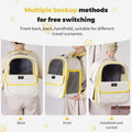 Cat Carrier Backpack Breathable Mesh Window for Small Cat Dog Under 13 lbs