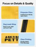 Give Me Space Leash Sleeve, Funny Do Not Pet Reactive Dog Patch
