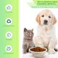 Thenshop 200 Pcs Disposable Pet Bowls Bulk Biodegradable Paper, 8 oz
