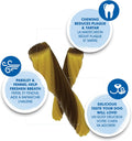 N-Bone FLOSSta Daily Dental Sticks for Dogs, SQF Certified, Natural Dog Dental Treats to Freshen Breath, Dental Chews fo