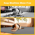 Lorvain 45" x 30" Cat Food Mat,Silicone Pet Feeding Mat with Raised Edges