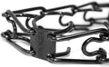 Herm Sprenger Black Stainless Steel Prong Dog Training Collar with Swivel Pet Pinch No-Pull for Dogs Anti Pull 3.2 mm x 23 in