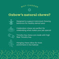 Oxbow Timothy Hay Waffle, Rabbit & Guinea Pig Toys, Bunny Enrichment Toy