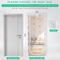 Reinforced Cat Screen Door, Fits Door Size 32" x 80", Pets Proof Screen Door with Zipper Closure, Durable Cat Resistant 