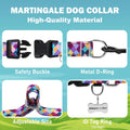 Reflective Martingale Collar for Dogs with Quick Release Buckle No Pull Training Dog Collars