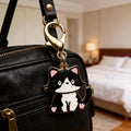 choice of all Cat Keychain Cat Bag Charm Cute Charms for Backpacks Clip On Cat Collar Charms for Handbags Accessories