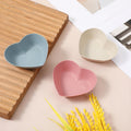 3 Pcs Guinea Pig Food Bowl Heart Hamster Food Water Bowl Plate Plastic Anti-Turning Water Dish Gerbil Drinking Bowls for