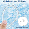 3/16" Aquariums Airline Tubing 6.5 Feet Standard Aquarium Tubing for Fish Tank Flexible Air Hose Pure Hose Aquarium Gard