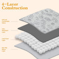 Qeils Reusable Puppy Pads, Washable Pee Pads, Leakproof 18"x 24" 2 Pack