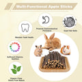 900g Apple Sticks Wood Chew Sticks Toys for Rabbits Chinchillas Guinea Pigs Hamsters Bunny Molar Chew Treats Toys for Te