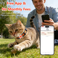 Pet GPS Tracker for Dogs & Cats, Smart GPS Collar with Real‑Time Tracking