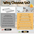 Cat Hammock Wall Mounted, Wall Mounted Cat Shelves, 35.43 x 12.99 in